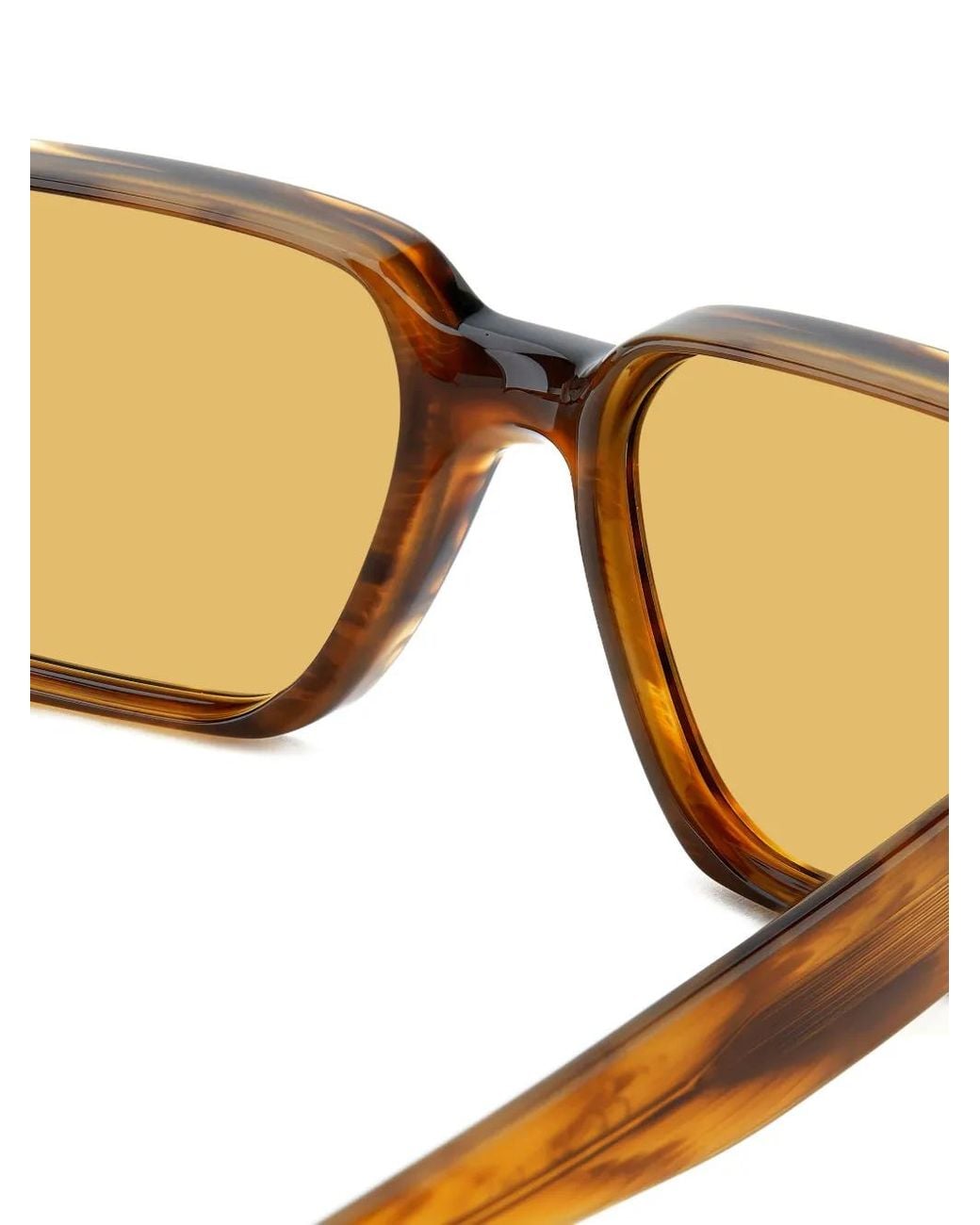 David Beckham Metallic Square-Frame Sunglasses for men