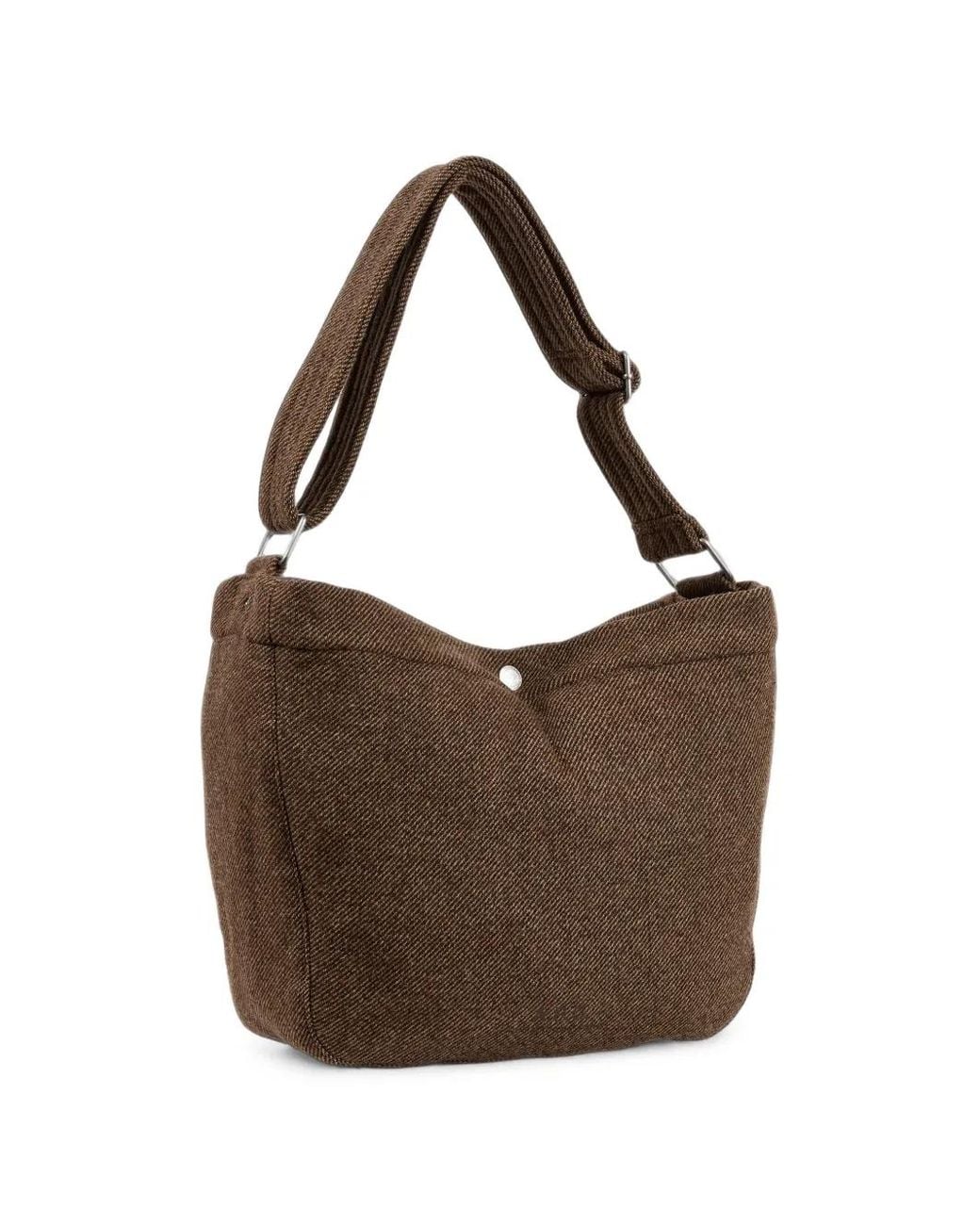 A.P.C. Brown Journal Satchel Shoulder Bag for men