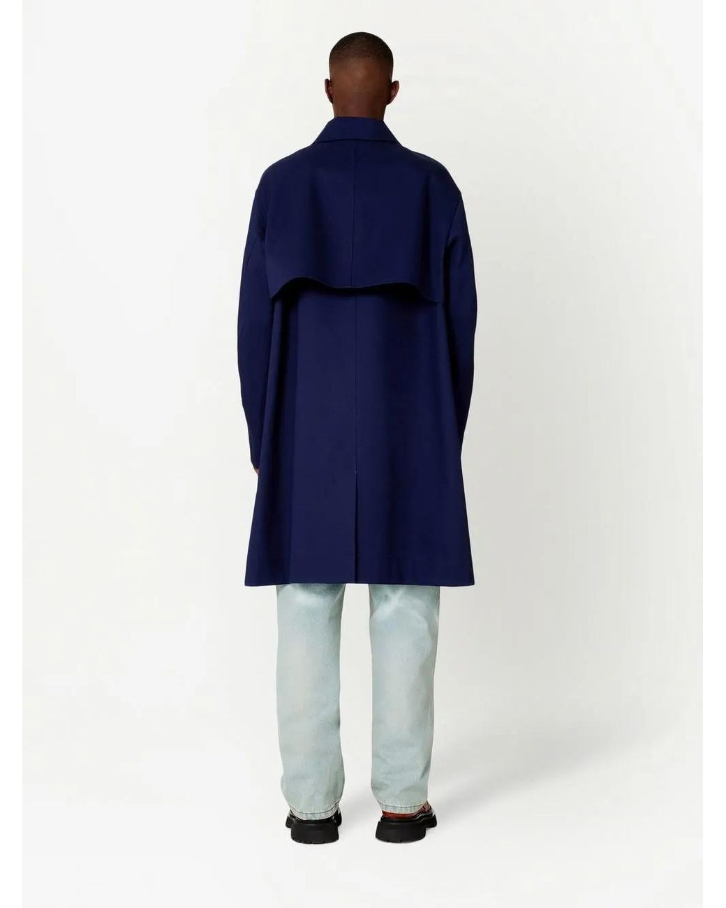 Cappotto Stile Camicia di AMI in Blue da Uomo
