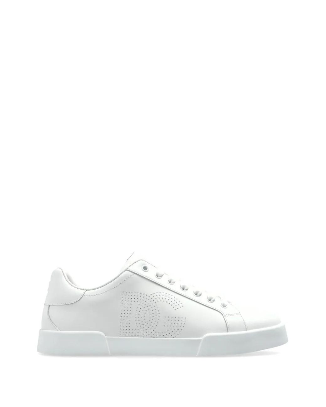 Dolce & Gabbana White Sneakers With Logo for men
