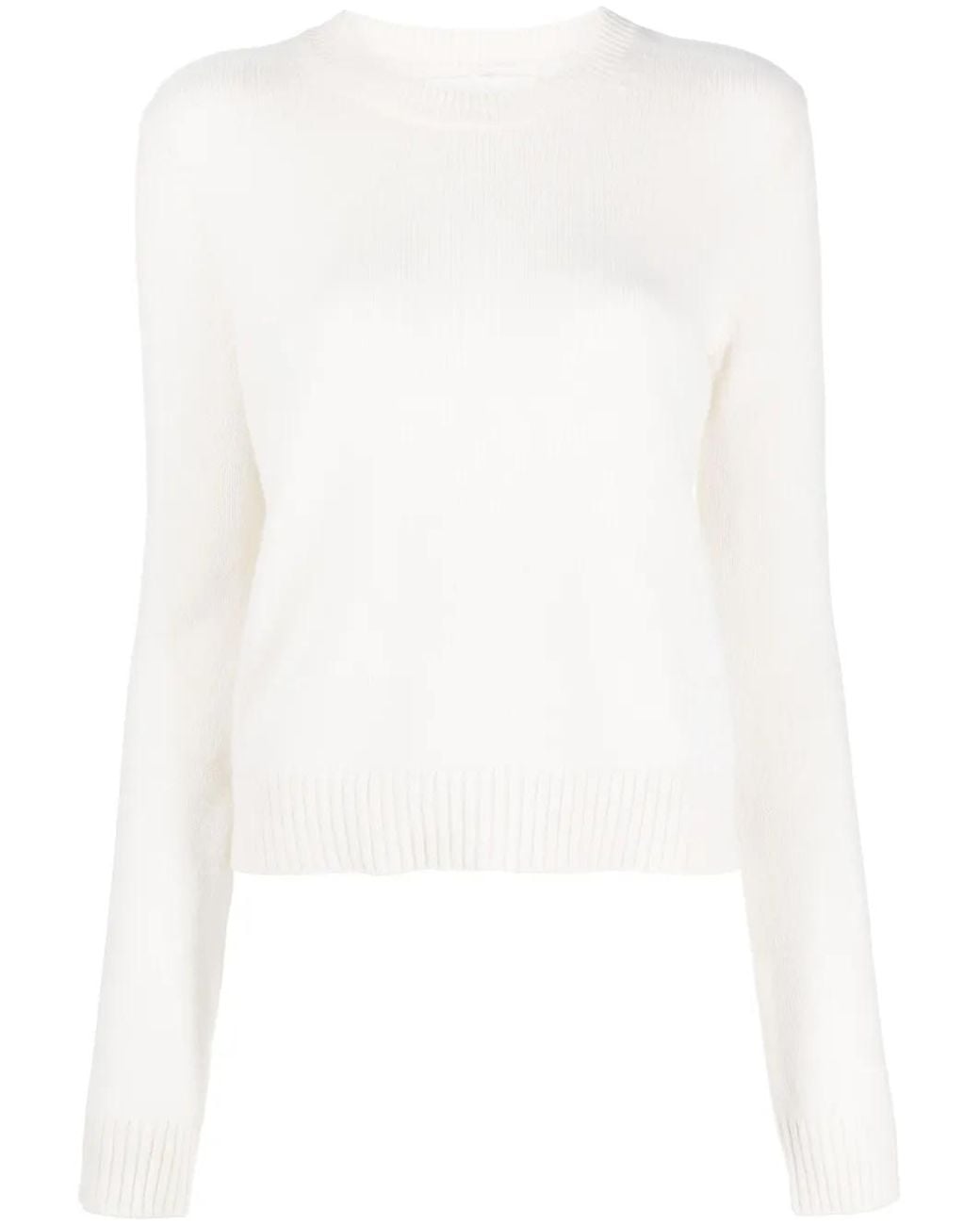 Lisa Yang White The Mable Cashmere Jumper