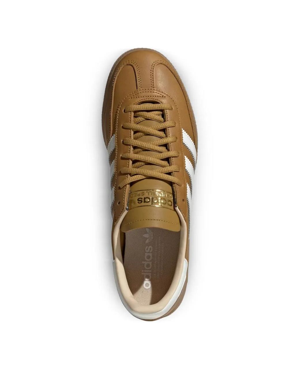 Adidas Brown Handball Spezial Sneakers for men