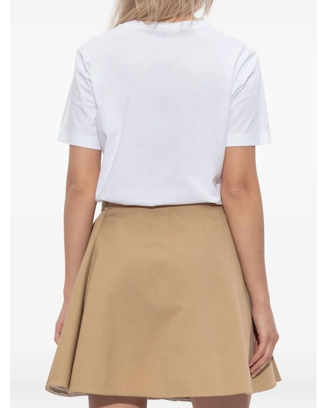Marni White Logo-Print T-Shirt