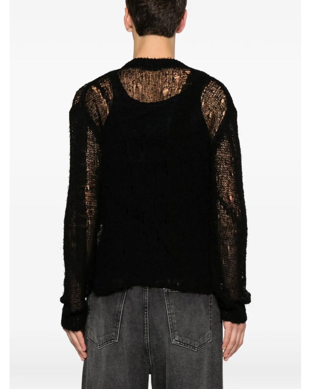 Our Legacy Black Academy Cardigan for men