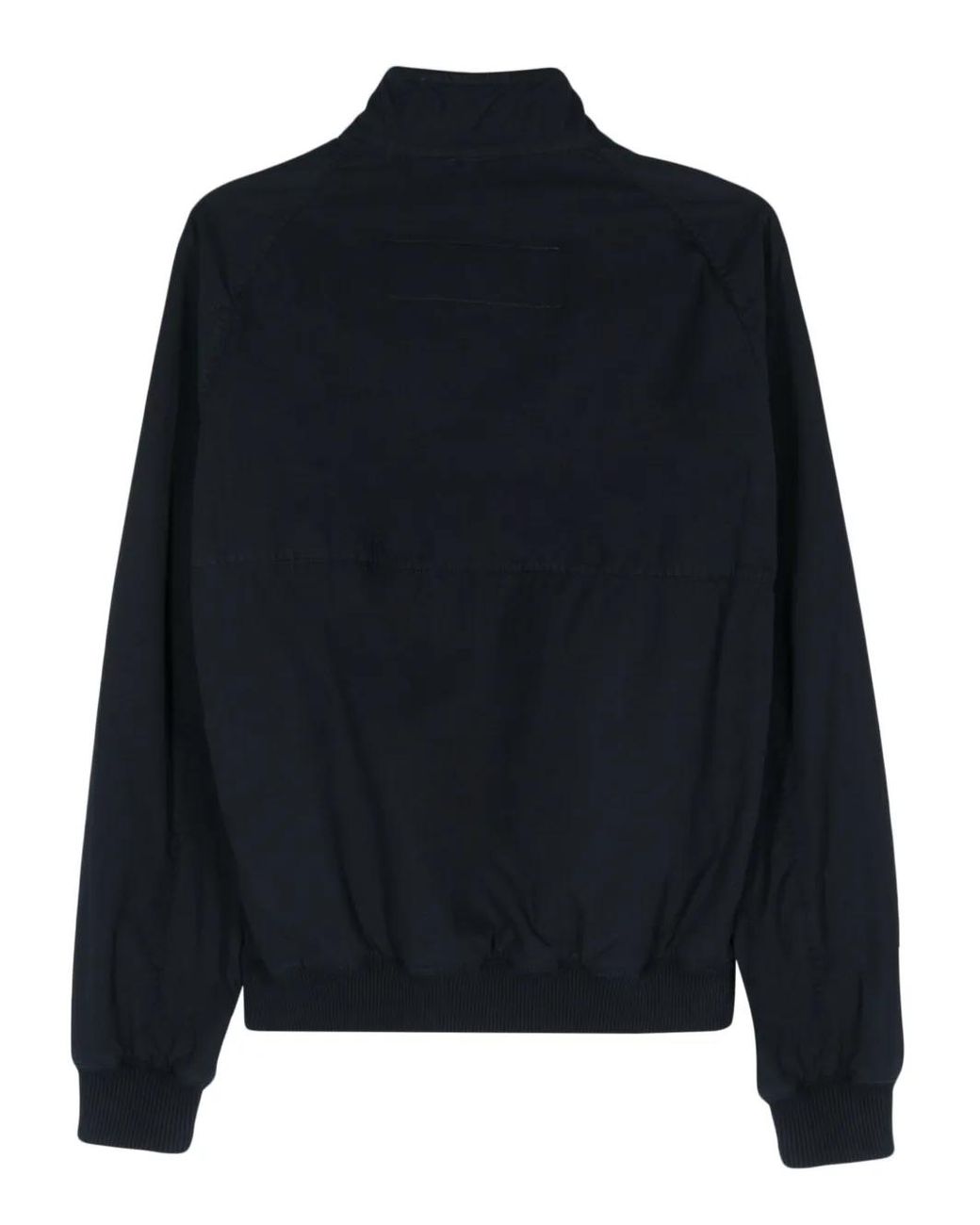 Fay Blue Logo-Patch Ripstop Jacket for men