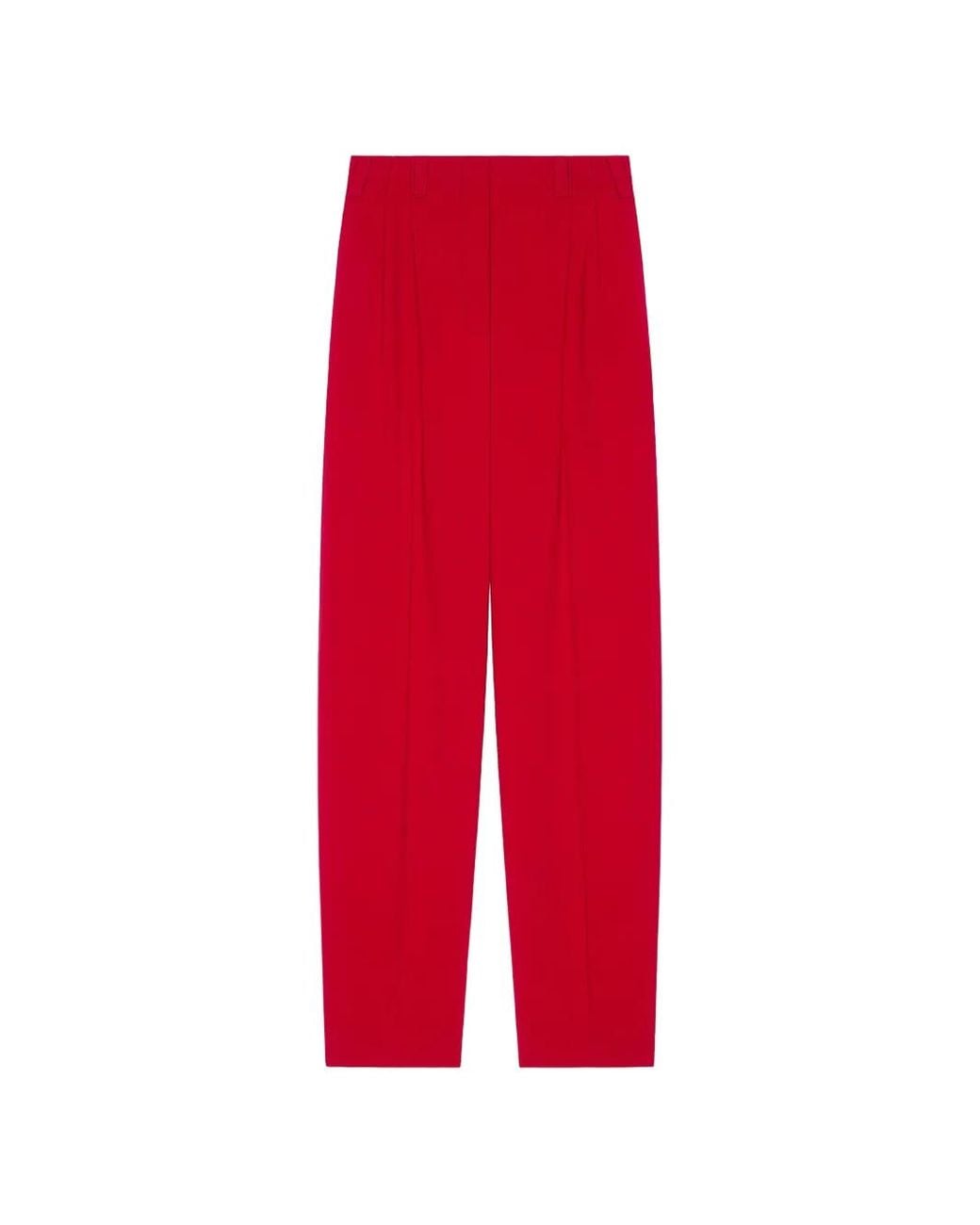 Givenchy Red Double Pleat Pants