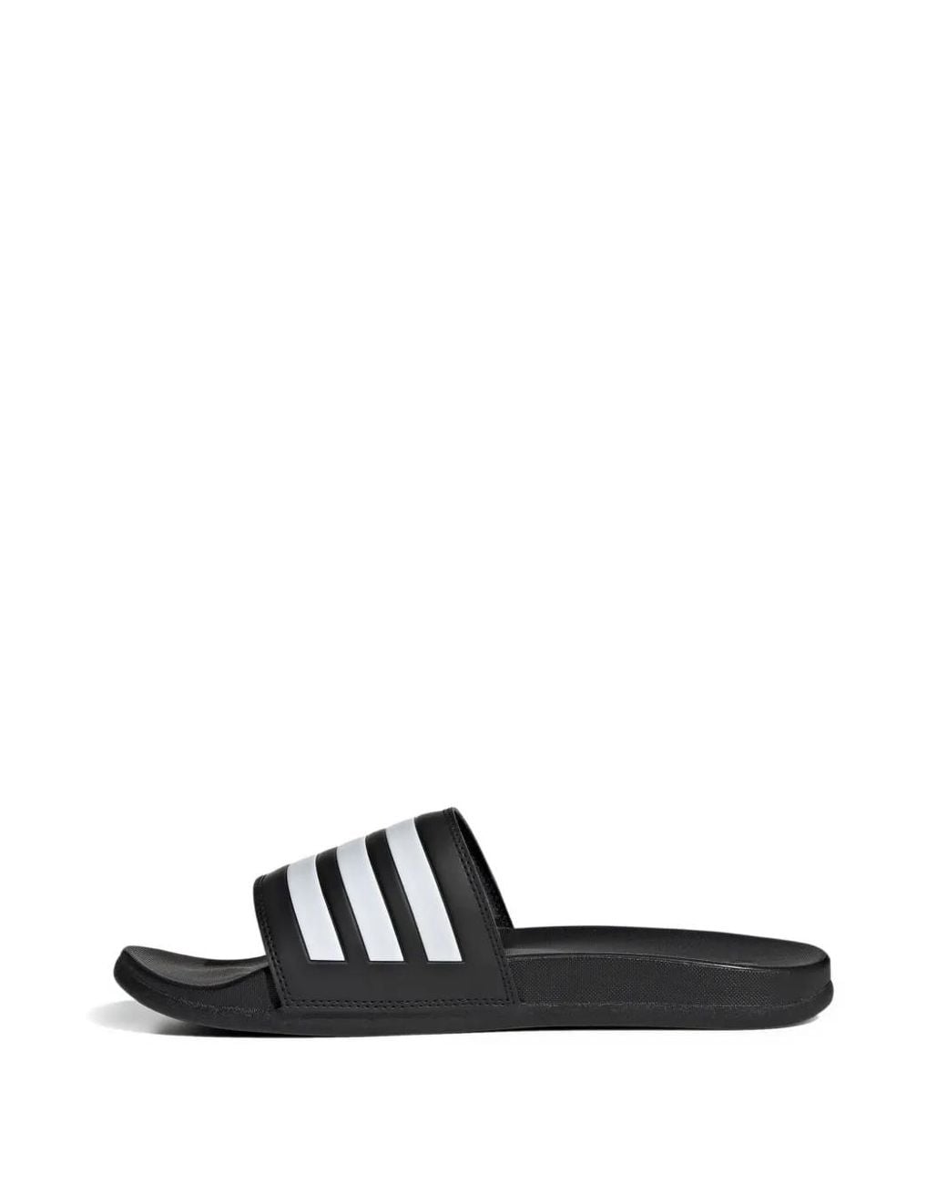 Adidas Black Adilette Comfort Slides for men
