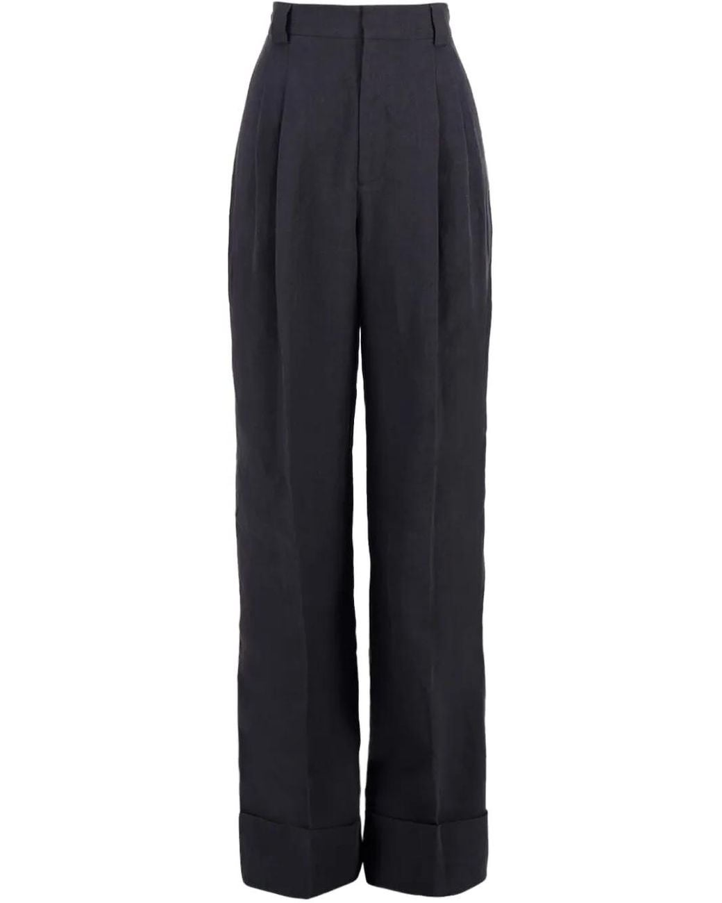 Zeus + Dione Blue Wide-Leg Trousers