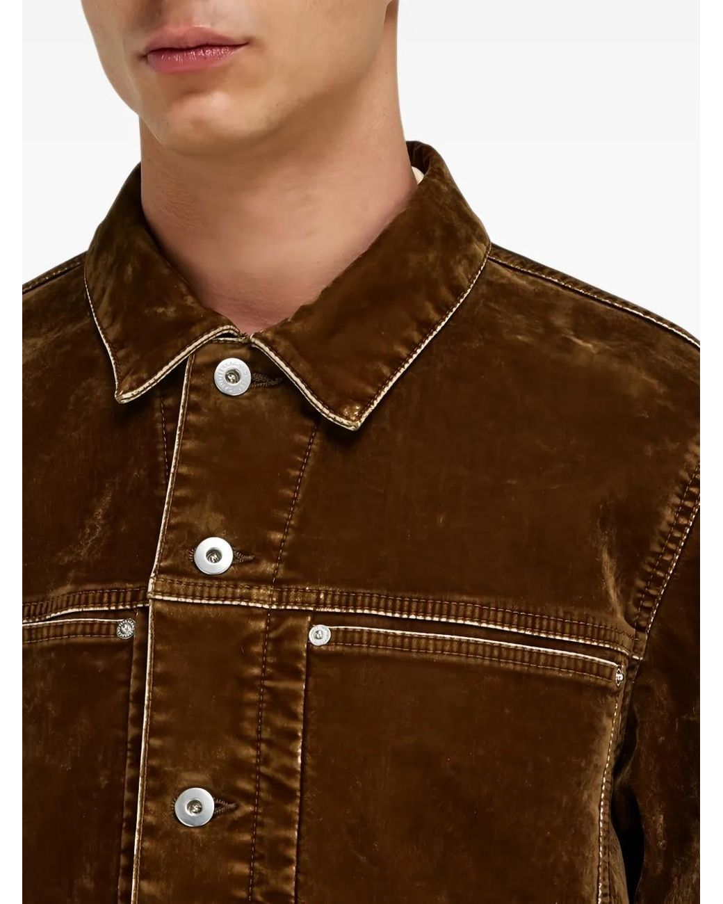 Ferragamo Brown Utility Blouson for men