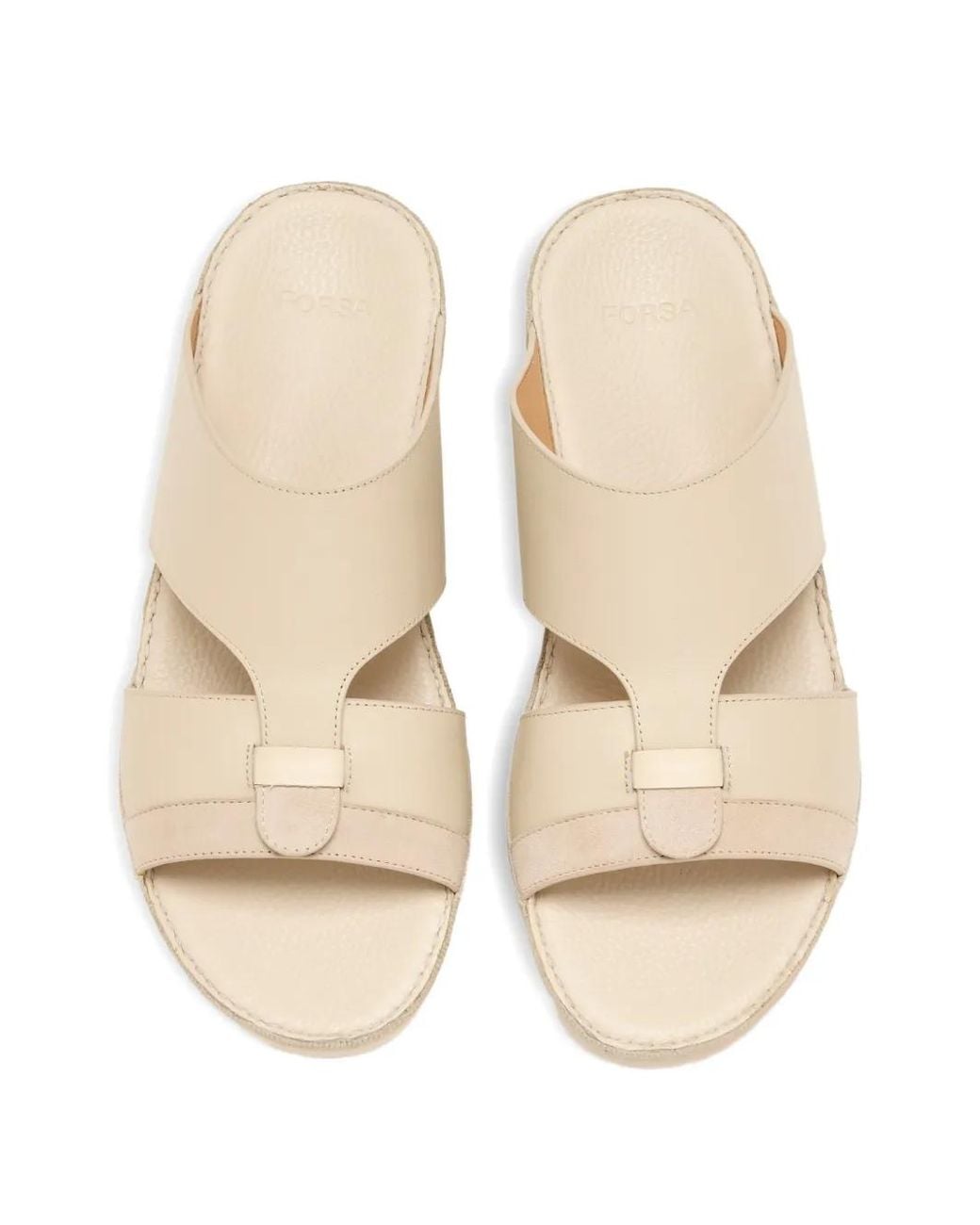 Forsa White Fahed Sandals for men