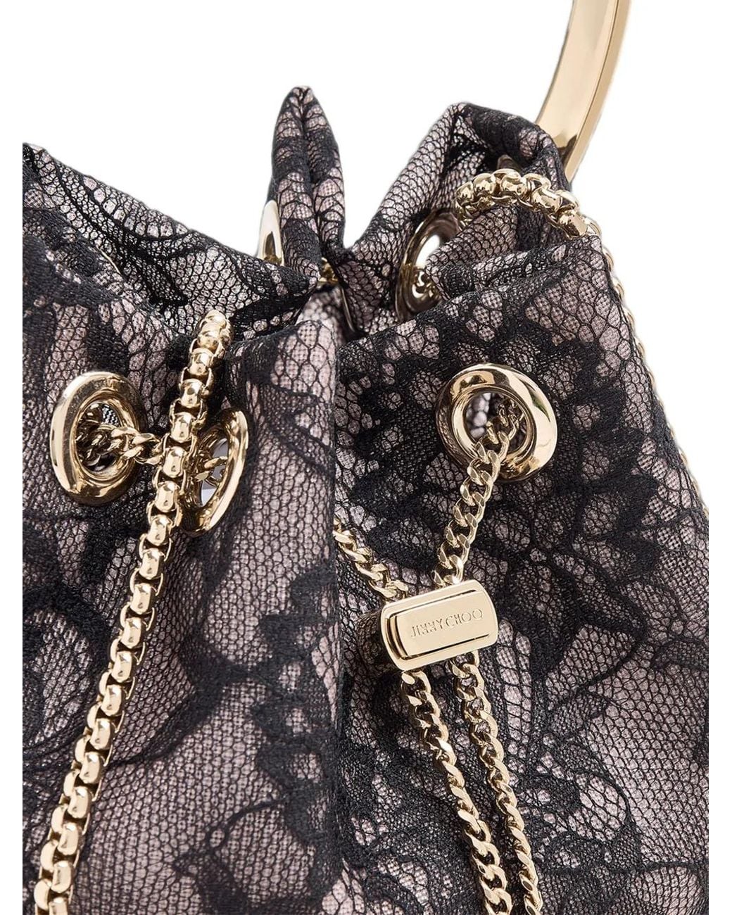 Jimmy Choo Gray Bon Bon Bag