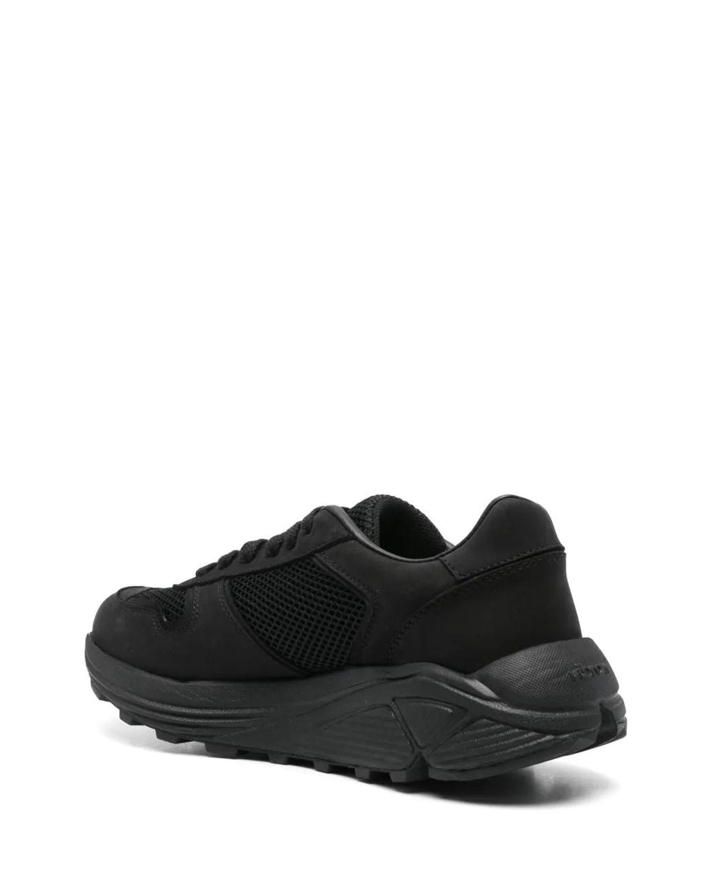 Common Projects Black Panelled Sneakers