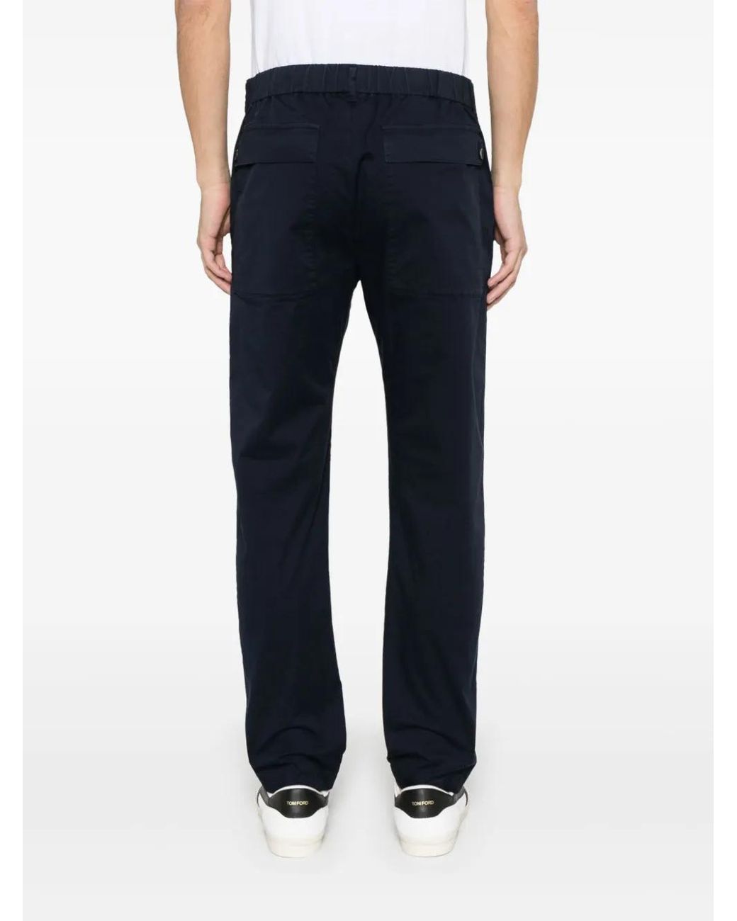 Barena Blue Dosana Palio Trousers for men
