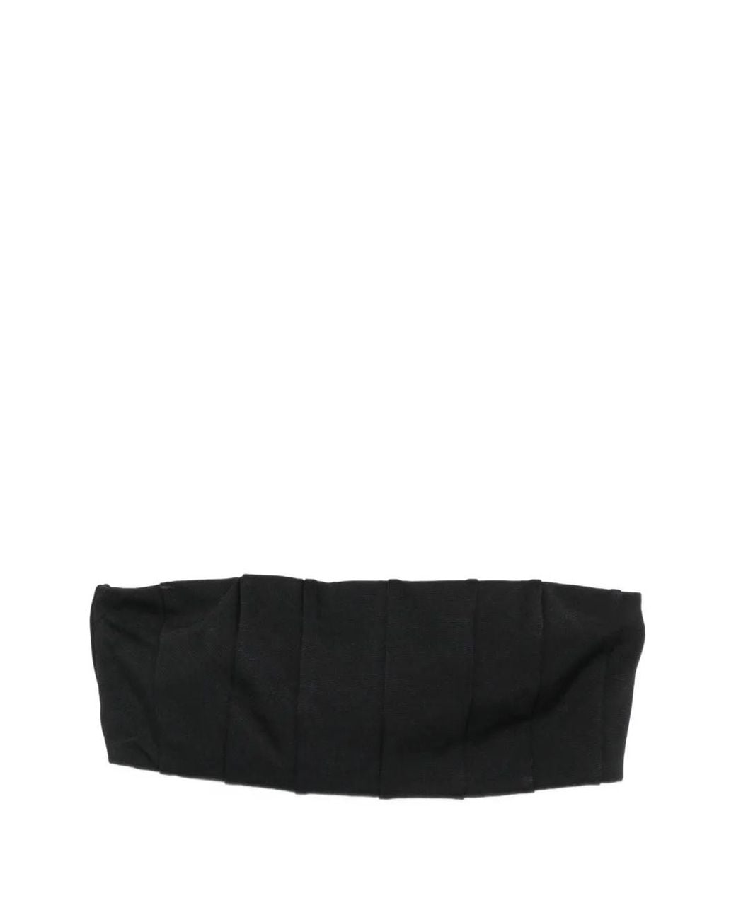 Jonathan Simkhai Black Bandeau Top