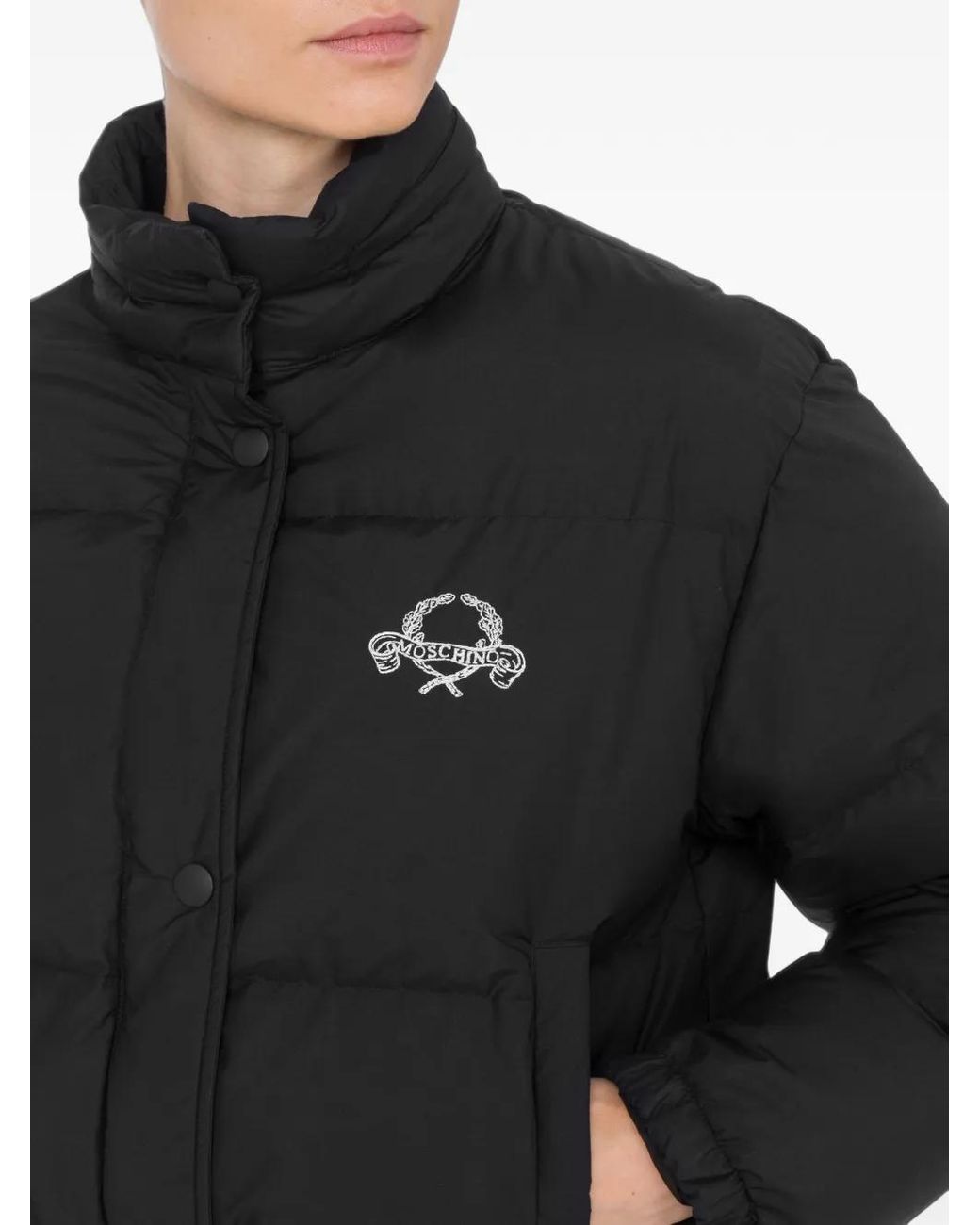 Moschino Black Padded Jacket