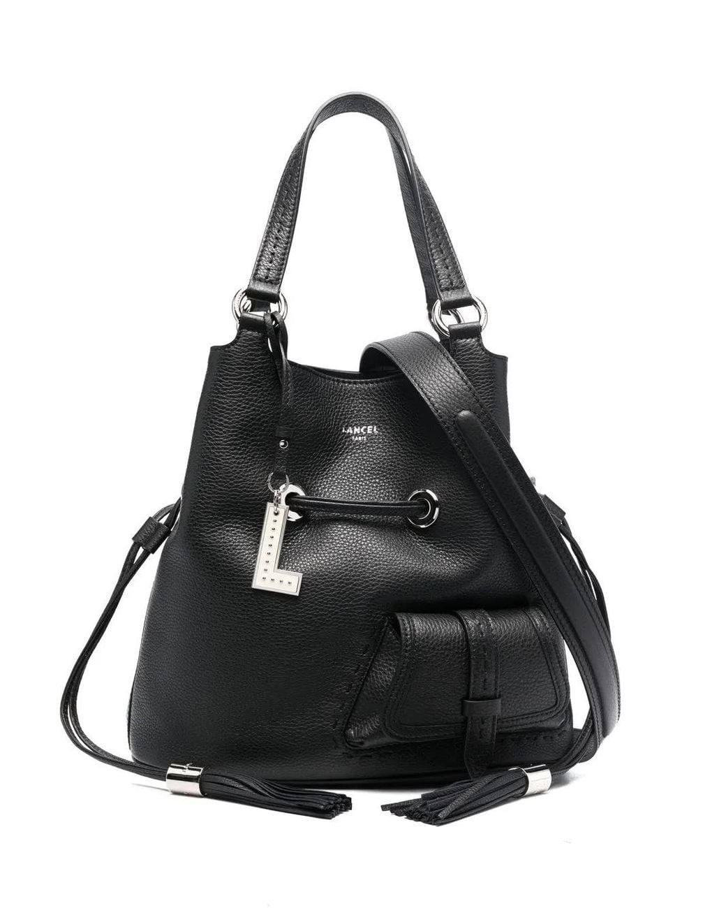 Lancel Black Medium Premier Flirt Bucket Bag