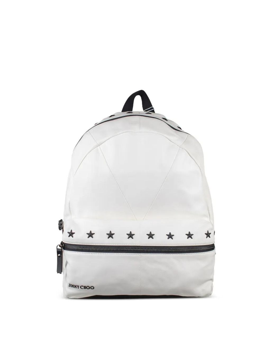 Jimmy Choo White Stars Wilmer Backpack for men