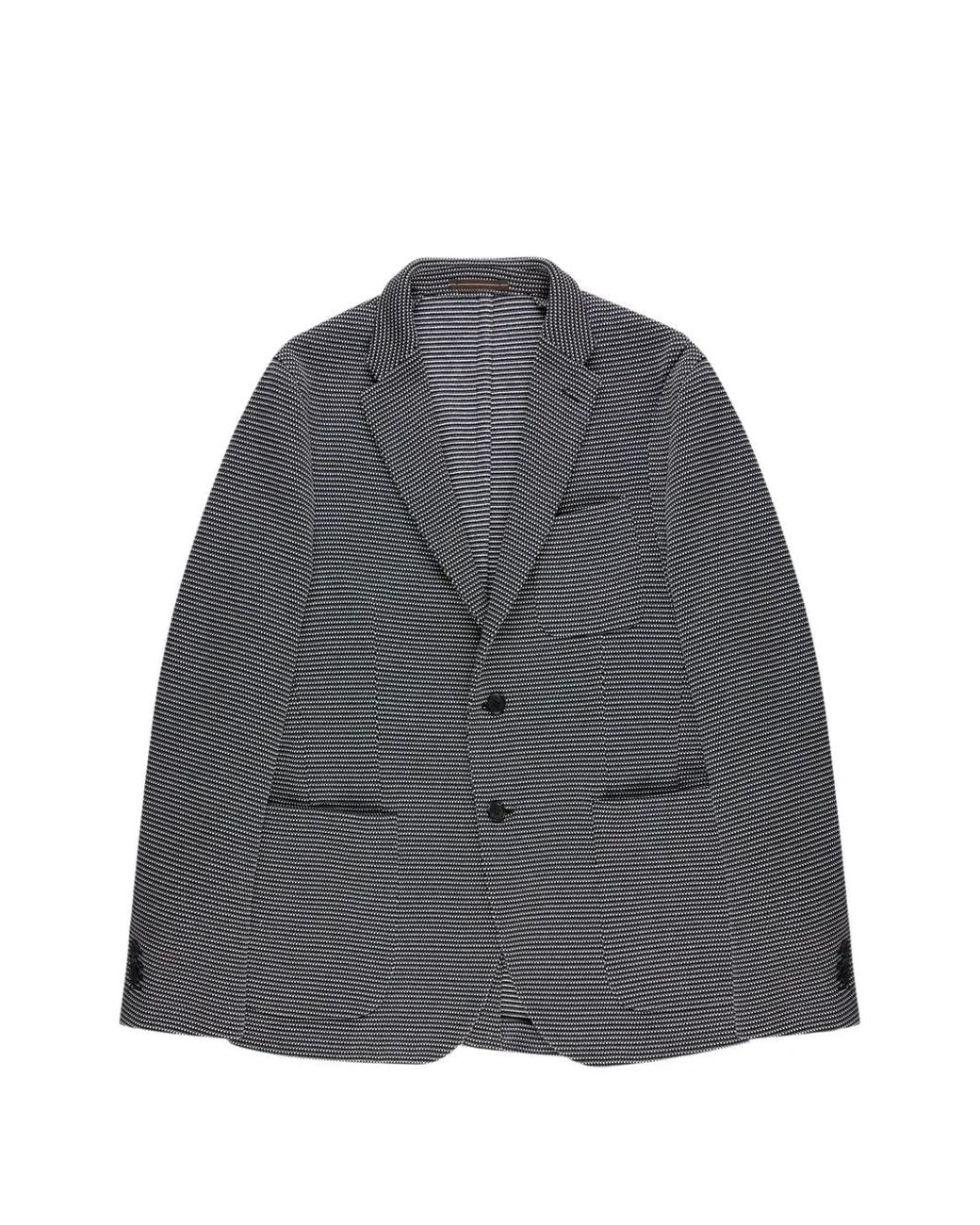 Slowear Gray Micro-Patterned Blazer for men