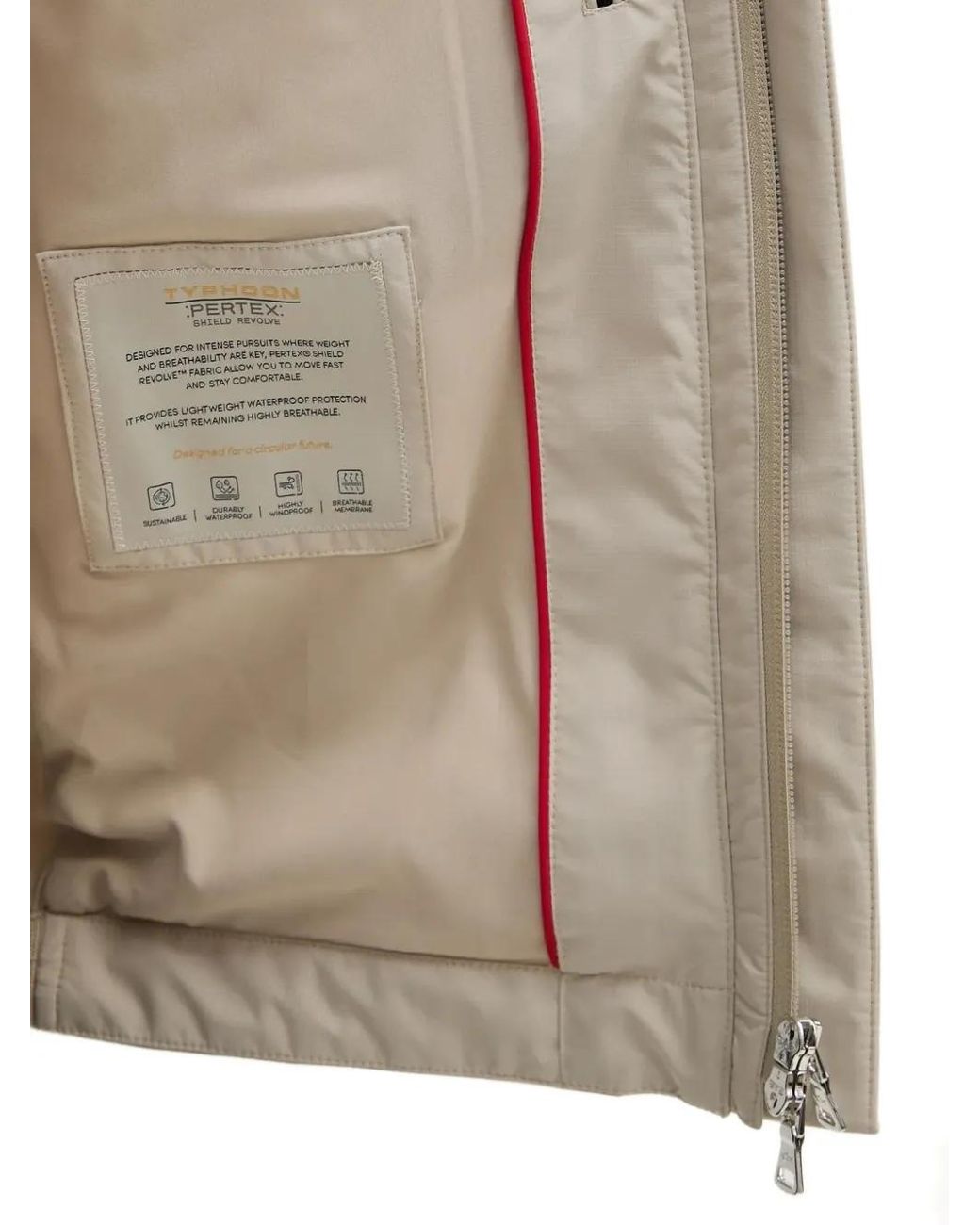 Chaqueta Con Cuello Alto Paul & Shark de hombre de color Natural