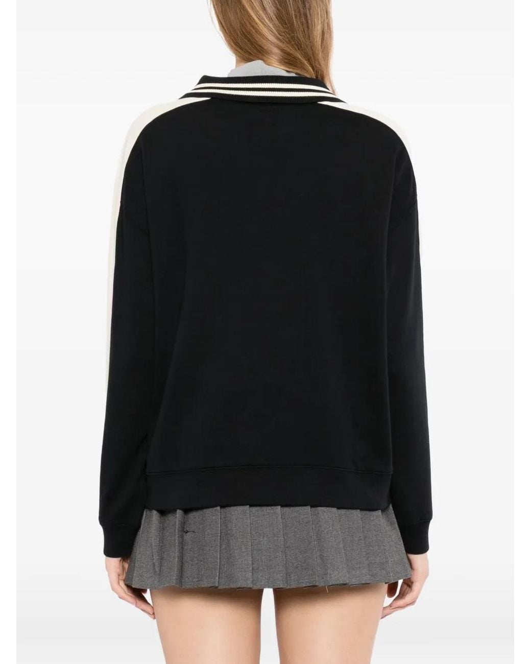 SPORT b. by agnès b. Black Half-Zip Sweatshirt