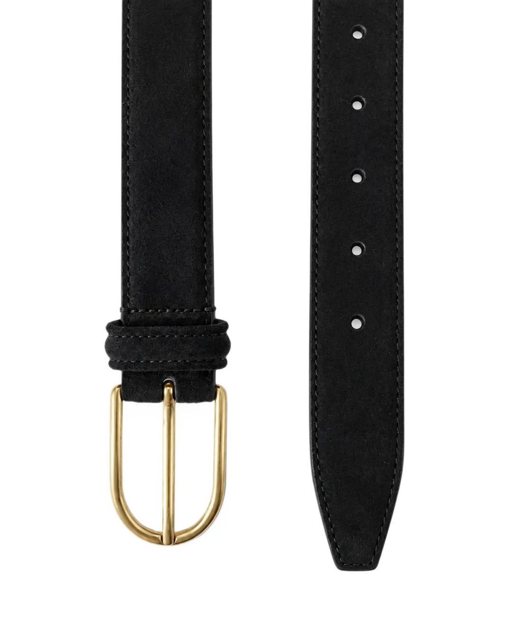Andersons Black Tone Buckle Belt for men