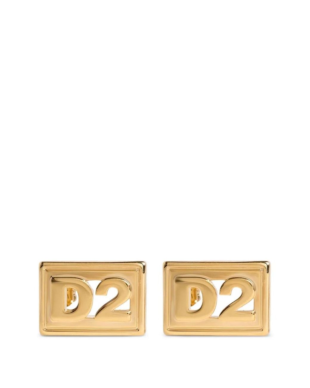 DSquared² Metallic Boucles D'Oreilles D2