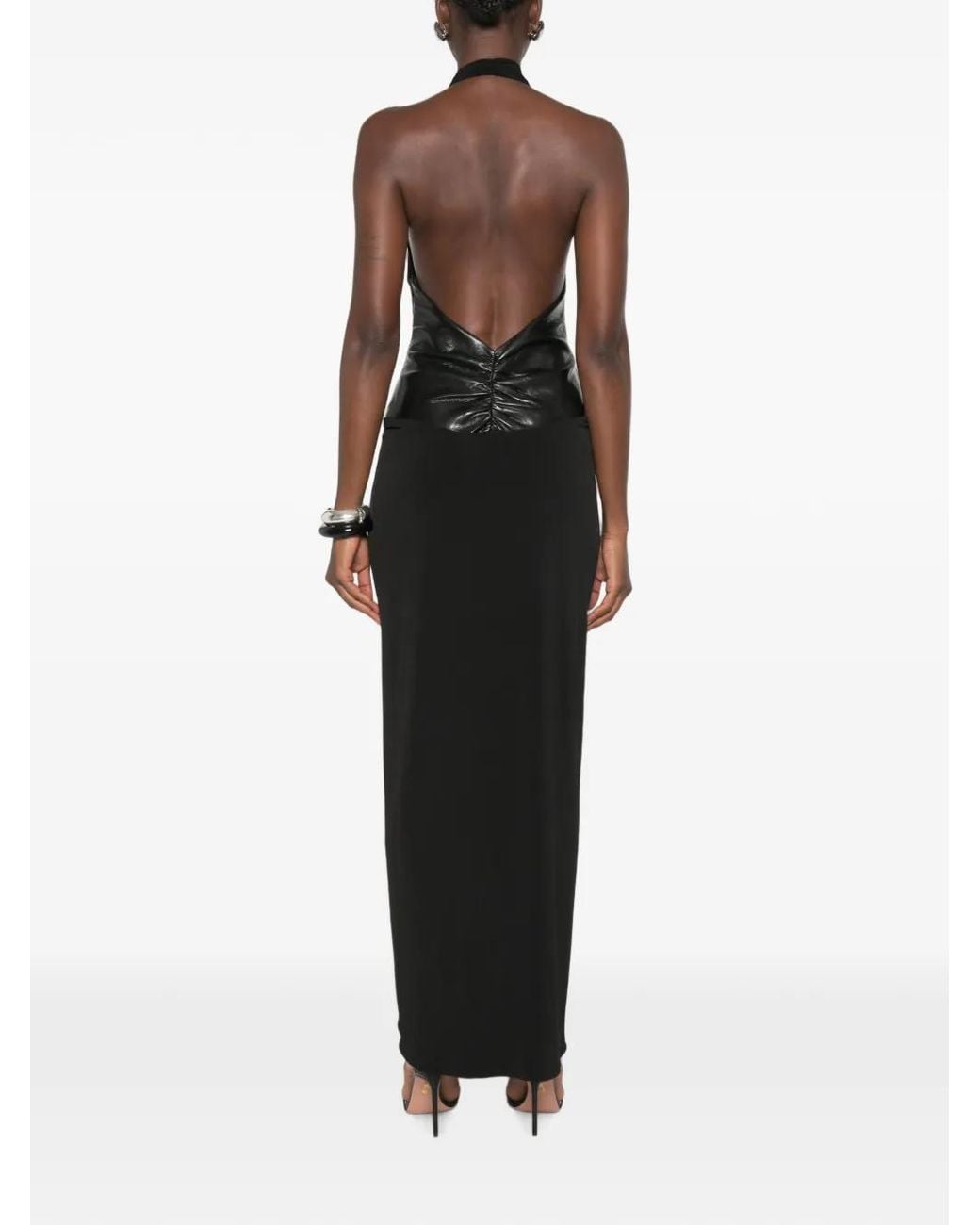 ANDAMANE Halterjurk in het Black