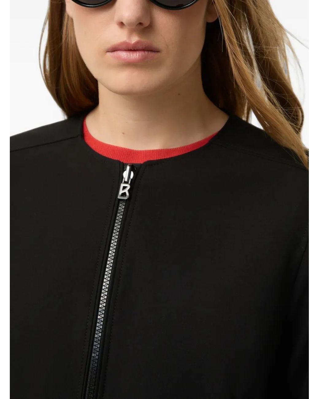 Bogner Black Yuma Reversible Bomber Jacket