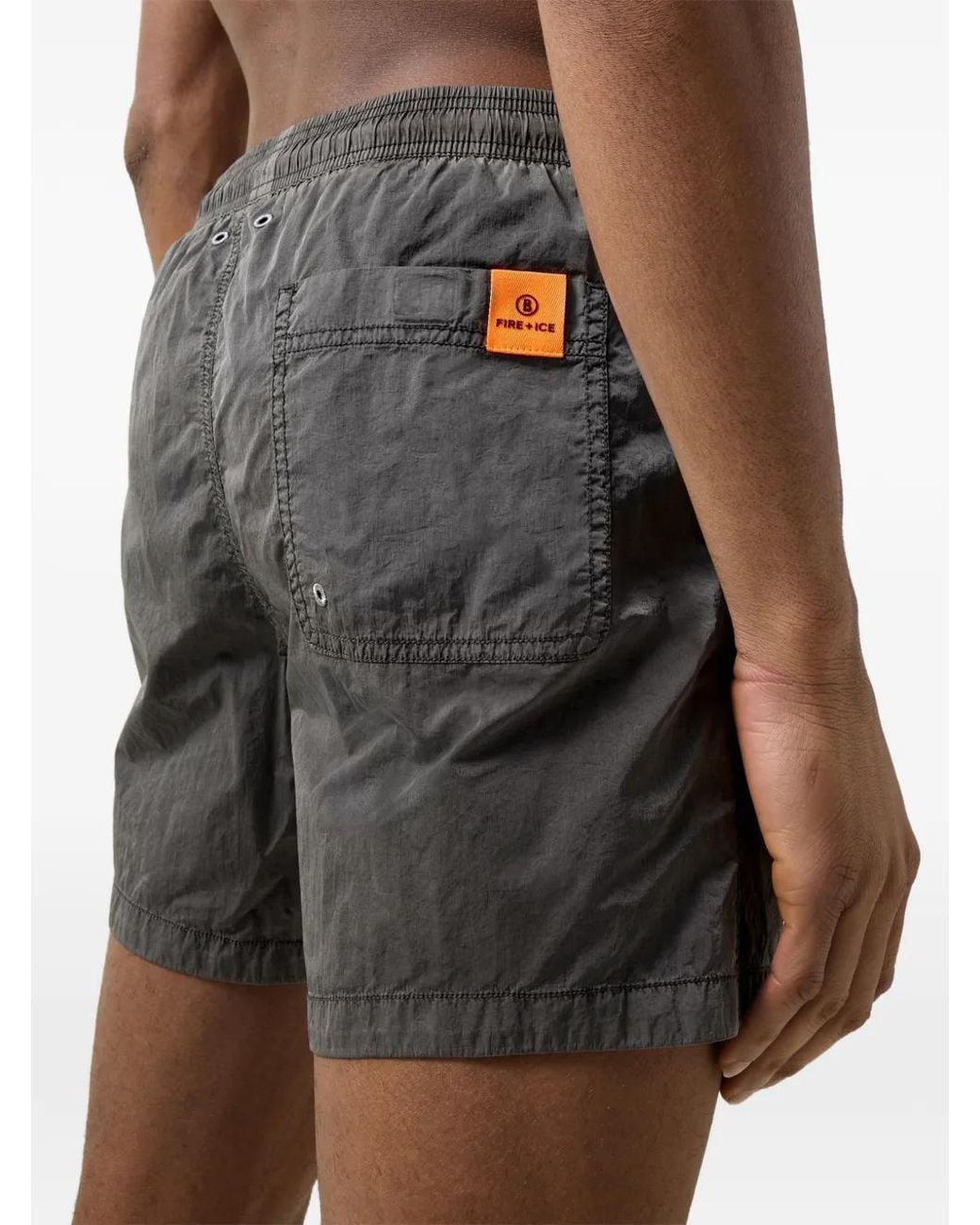 Bogner Fire + Ice Black Short De Bain Laron for men