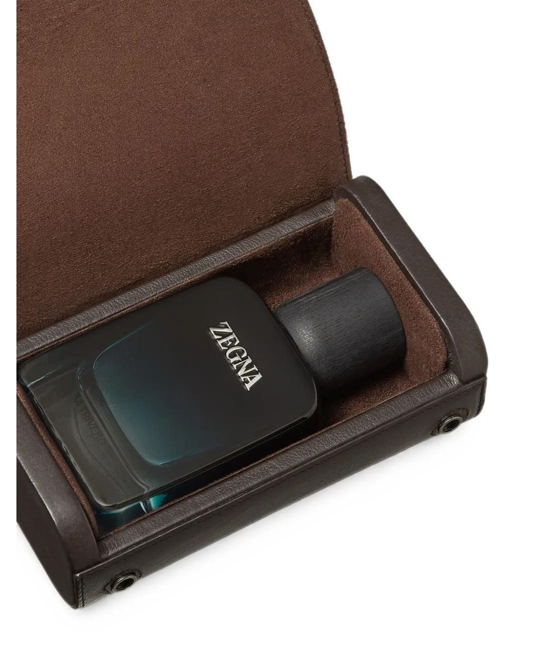 Zegna Gray Secondskin Perfume Case for men