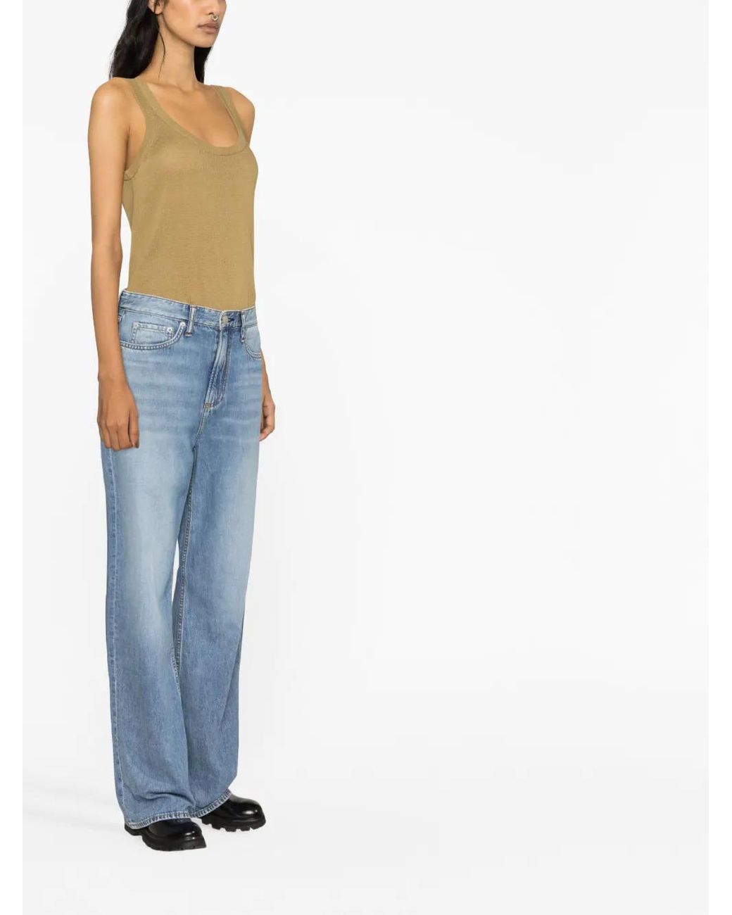 Vaqueros Rectos Rag & Bone de color Blue
