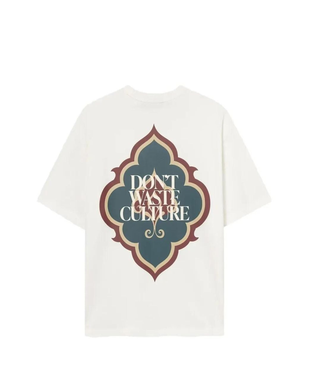 don't waste culture White Sokae Logo-Print T-Shirt for men