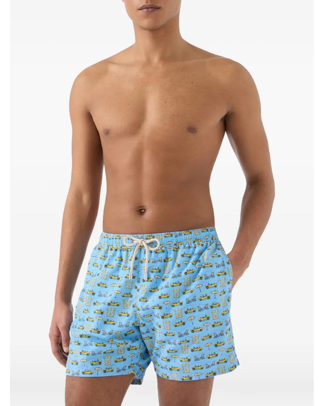 Mc2 Saint Barth Blue Polyester Lighting Micro Fantasy for men