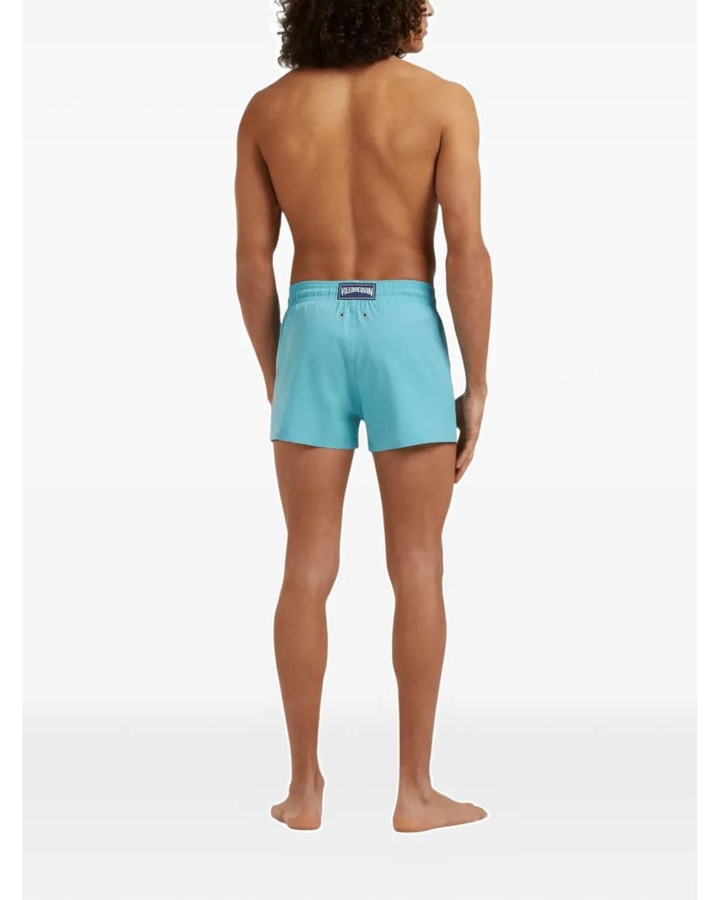 Vilebrequin Blue Short De Bain À Lien De Resserrage for men