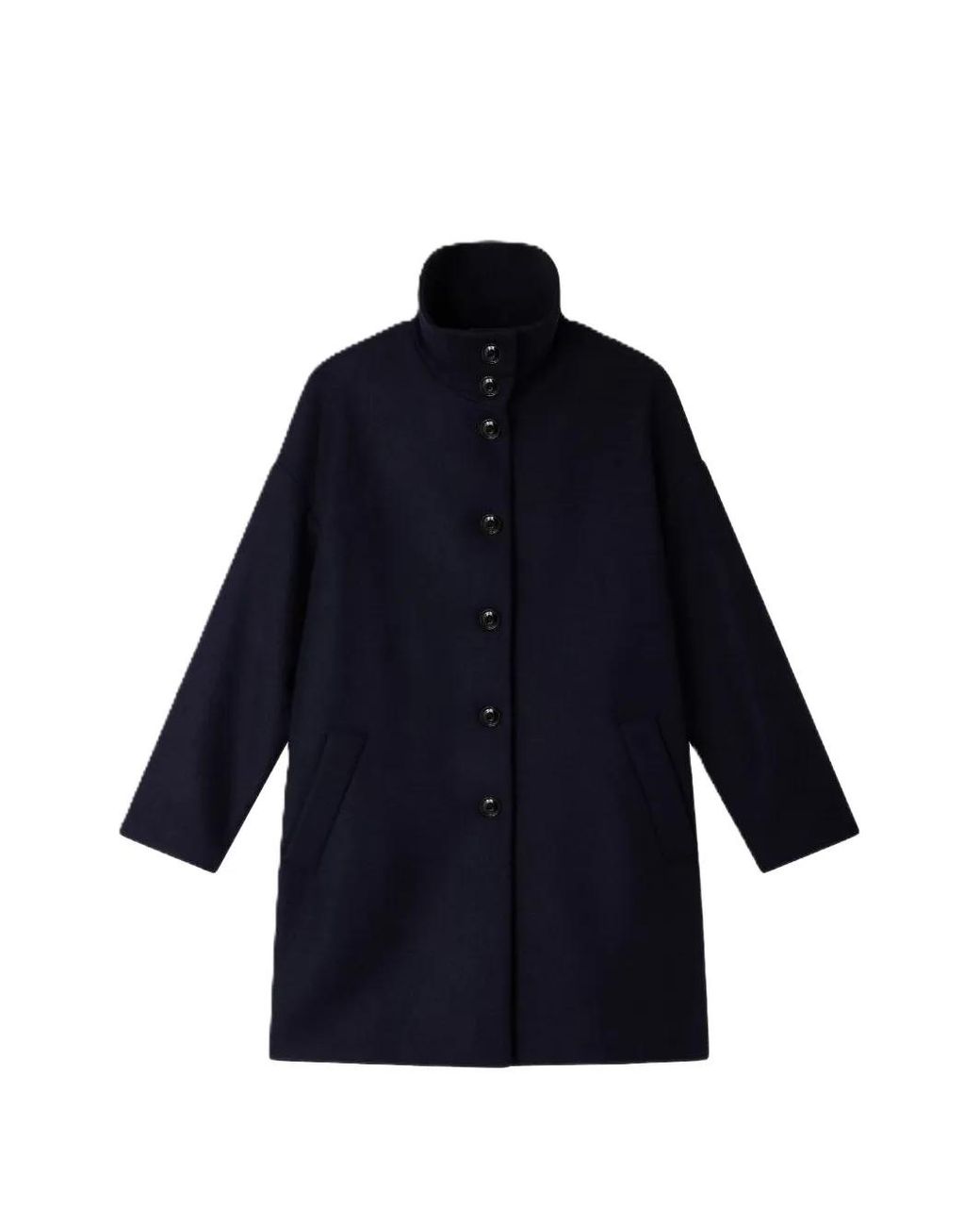 Sessun Blue Paradise High-Neck Coat