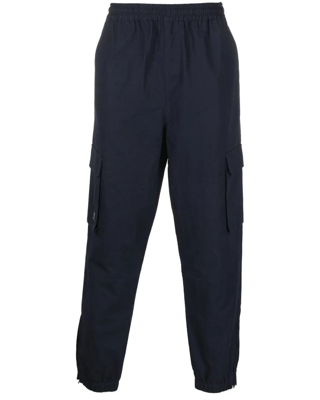 Daily Paper Blue Mashun Ripstop Cargo Trousers for men