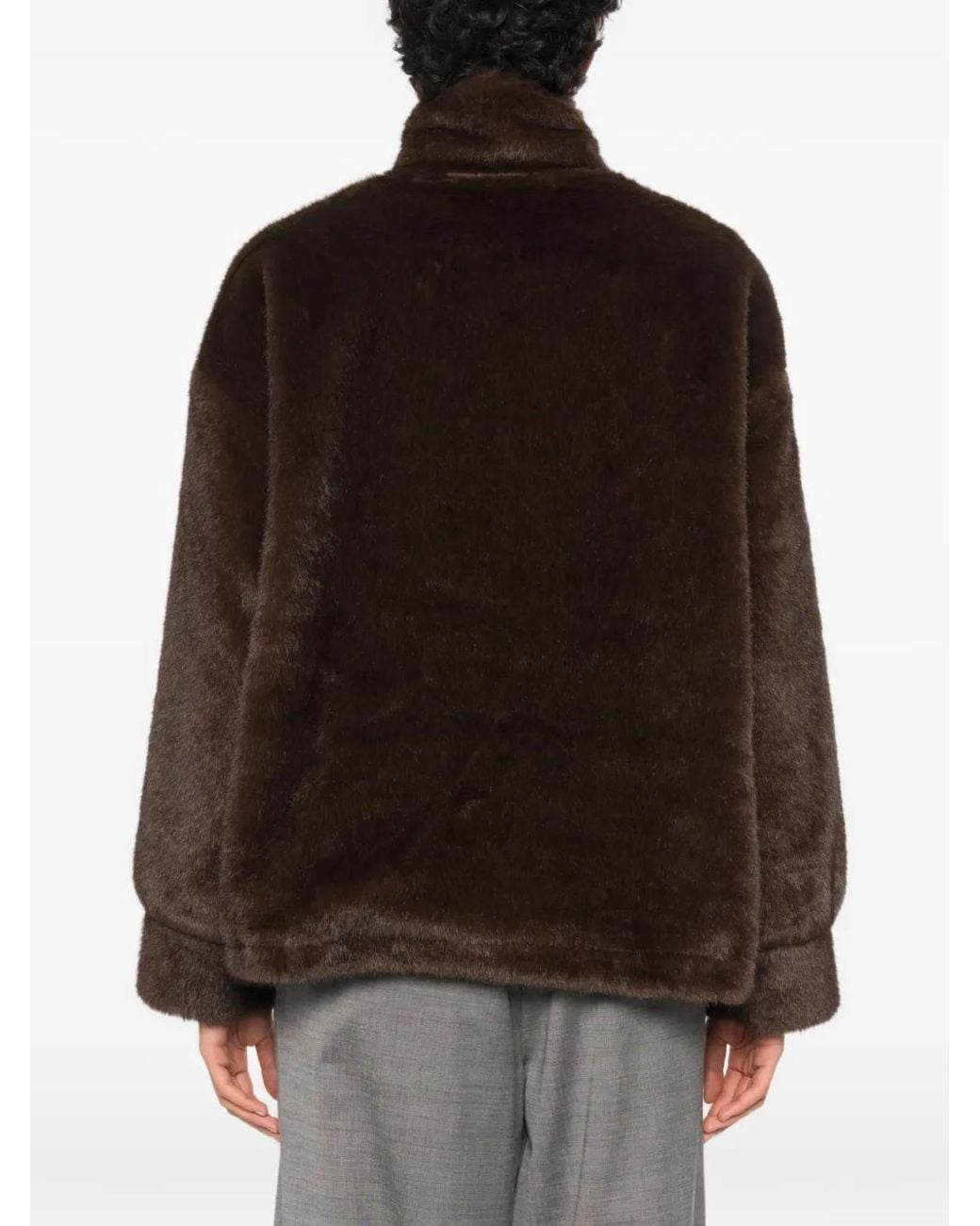 Source Unknown Black Zvika Faux-Fur Zvika Jacket