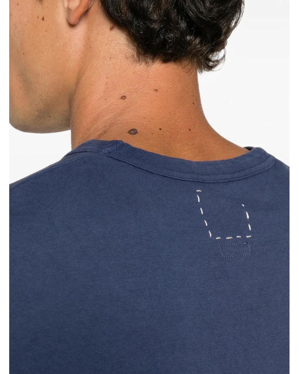 Visvim Blue Jumbo Chest-Pocket T-Shirt for men