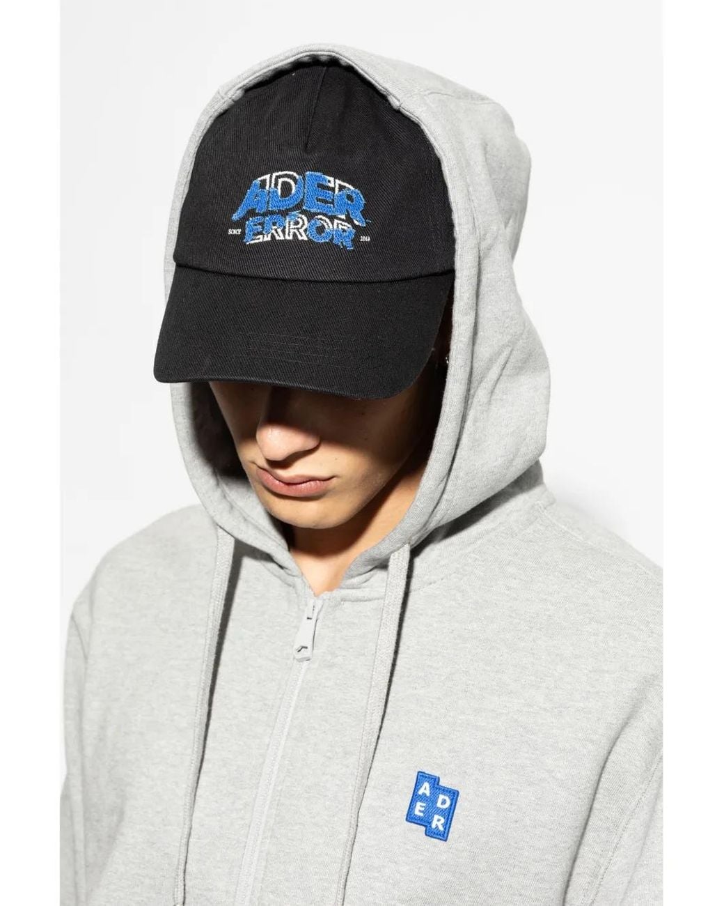 Adererror Black Edca Logo Cap