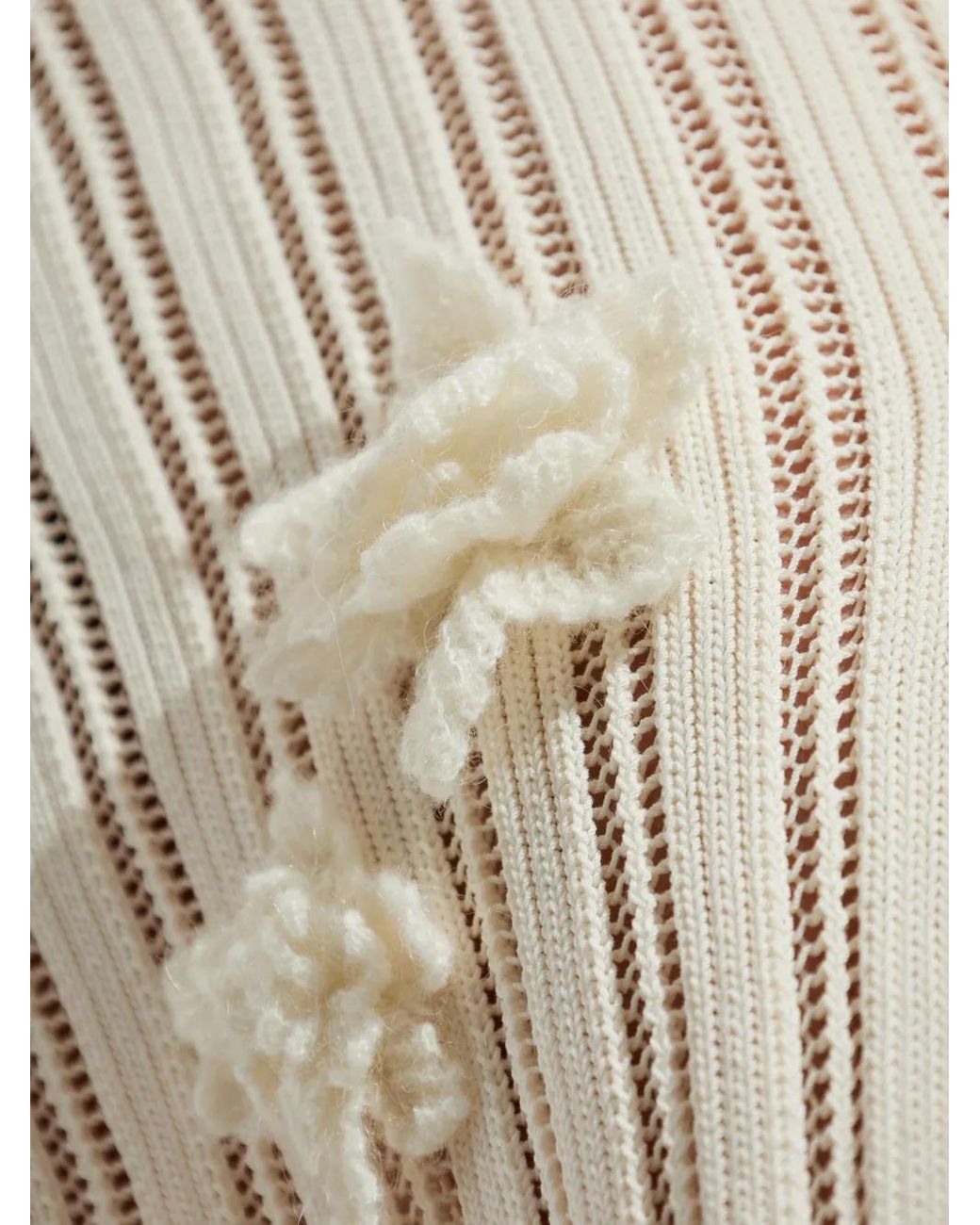 Casablanca Natural Skirt With Patches