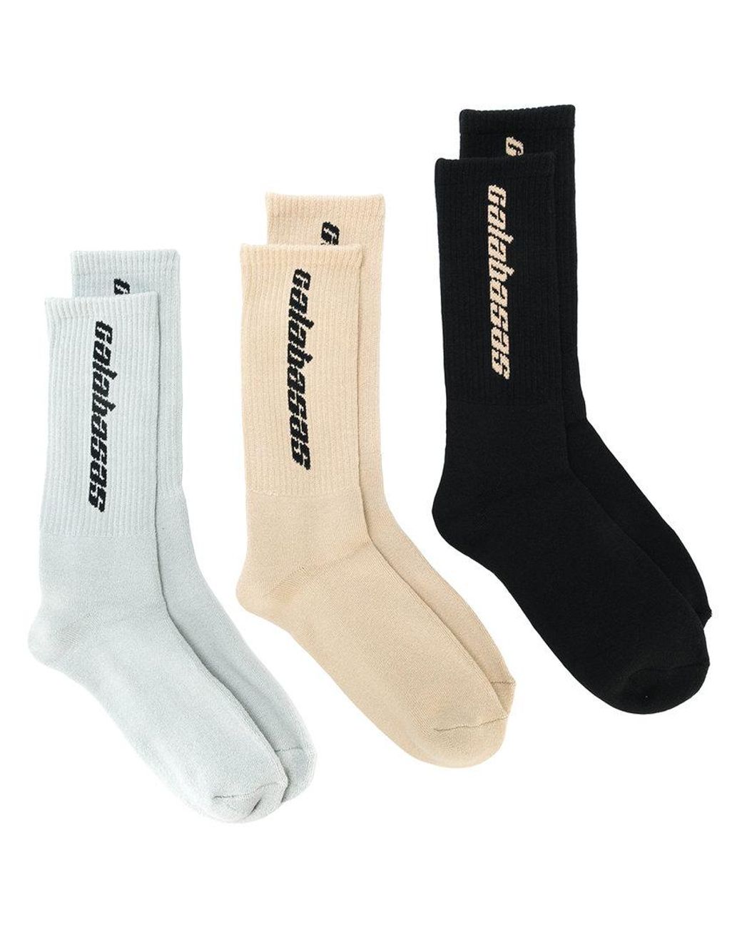 Yeezy Calabasas Socks Set for Men | Lyst