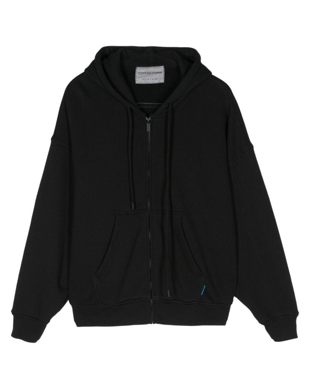 Cotton Citizen Boston Zip Up Hoodie in Black Lyst UK