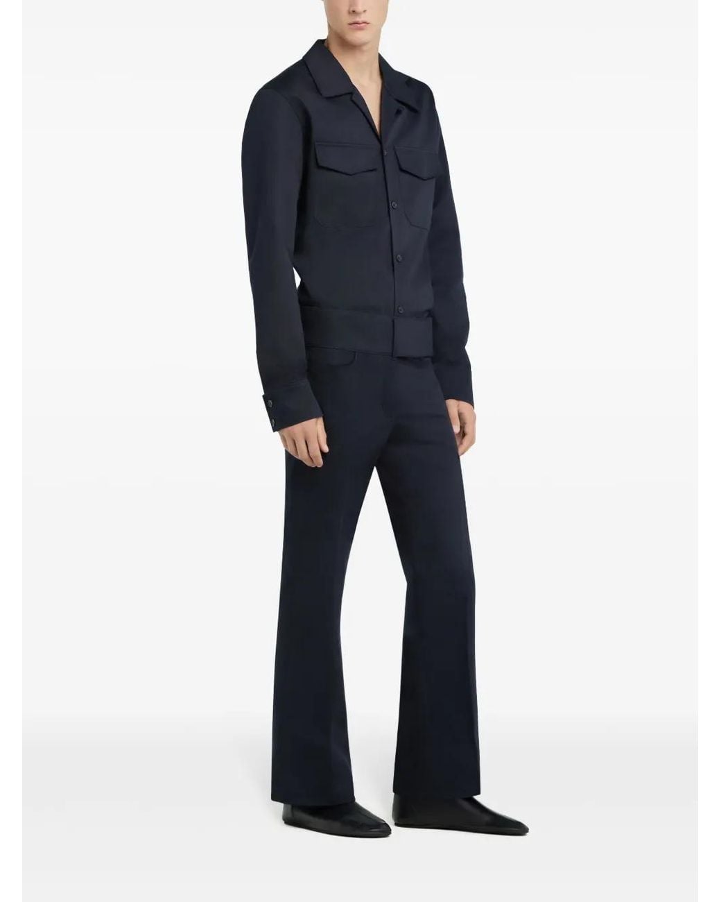 Camisa Utility Courreges de hombre de color Blue