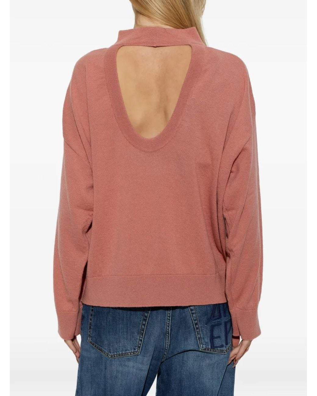 Akep Pink Audrey Pullover Mit Cut-Out