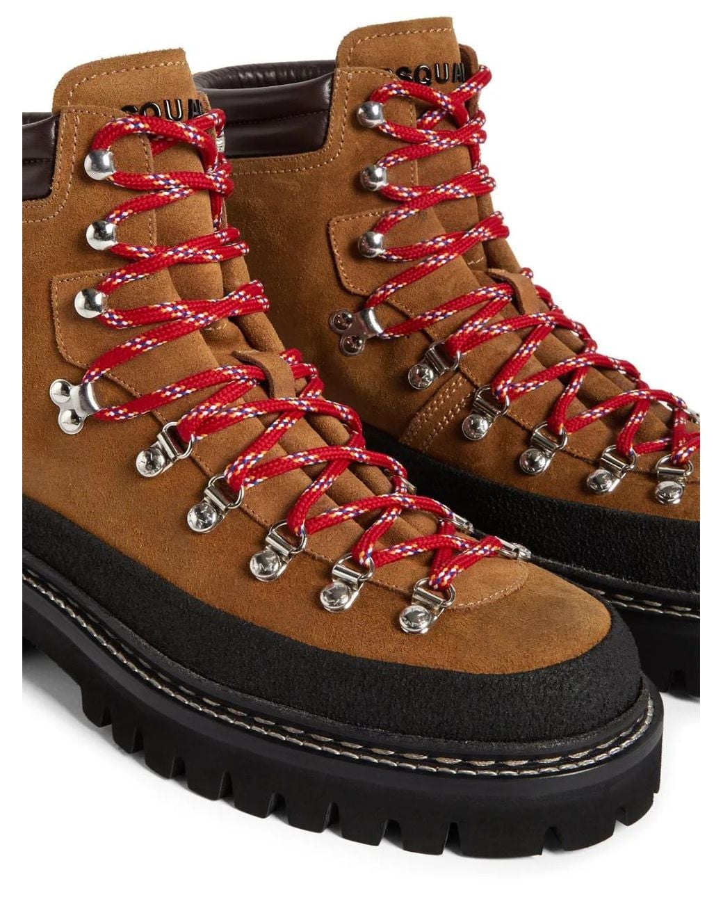 DSquared² Brown Camel Ankle-Length Boots for men