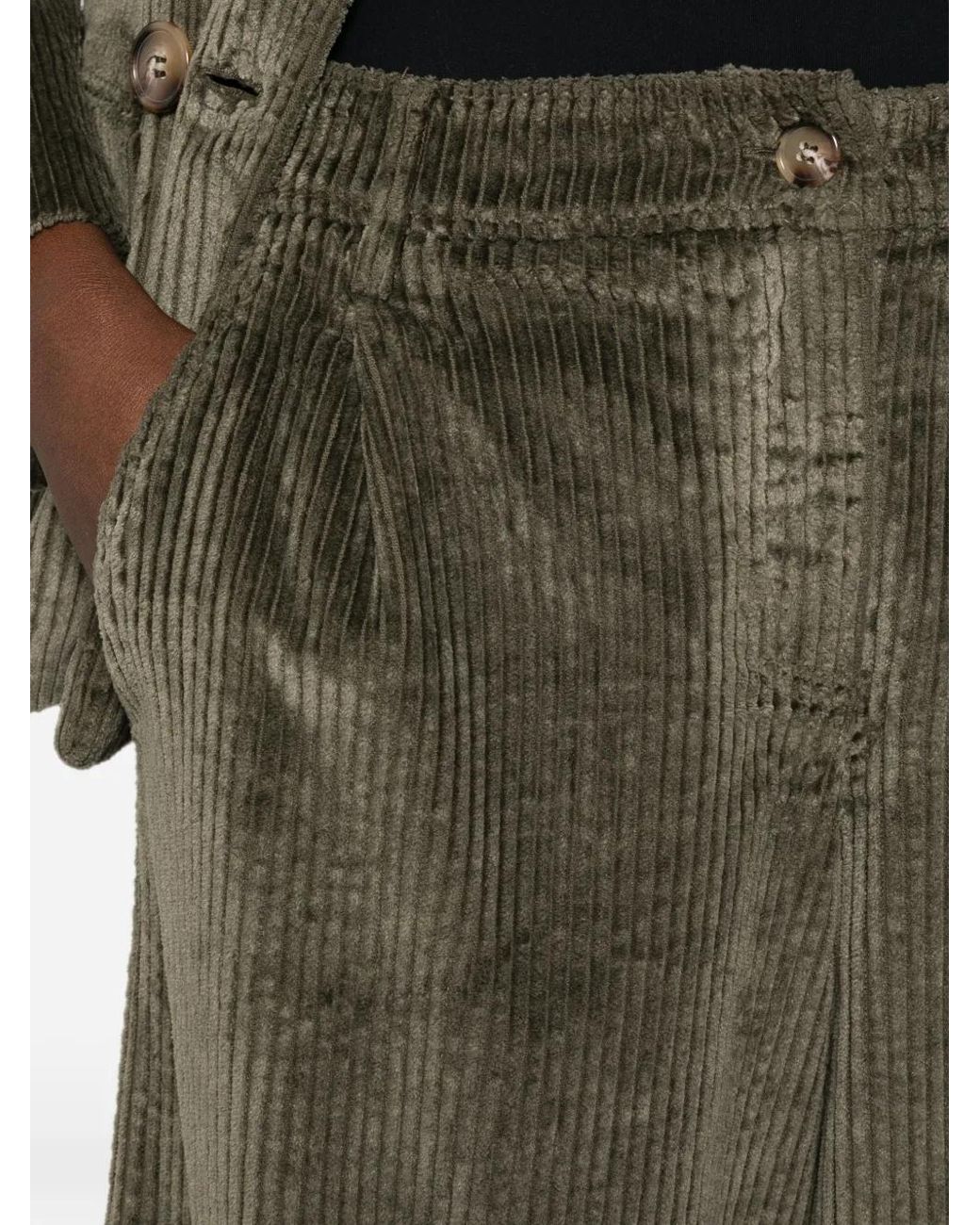 Kiltie Green Spencer Corduroy Trousers