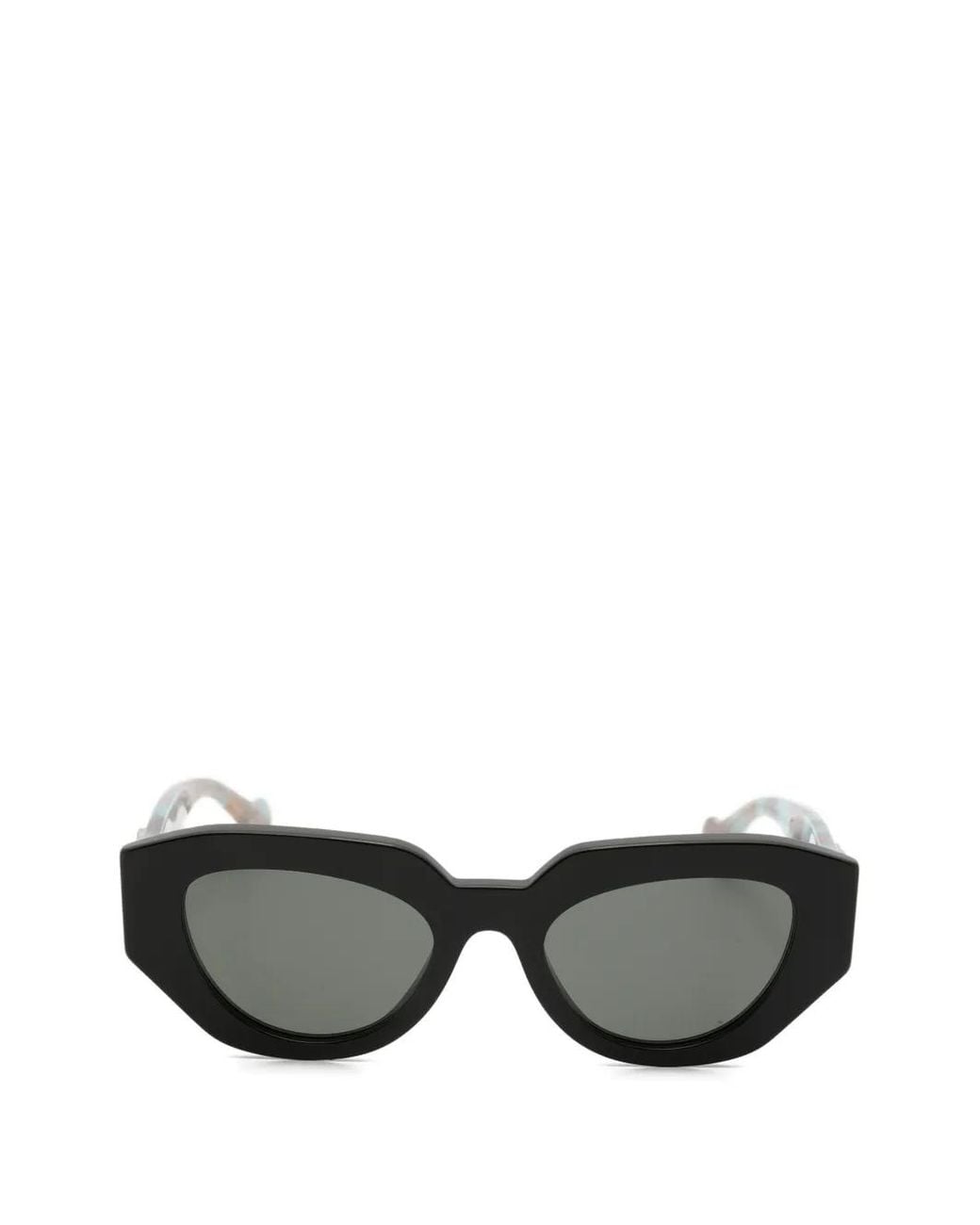 Gucci Black Lunettes De Soleil À Monture Géométrique