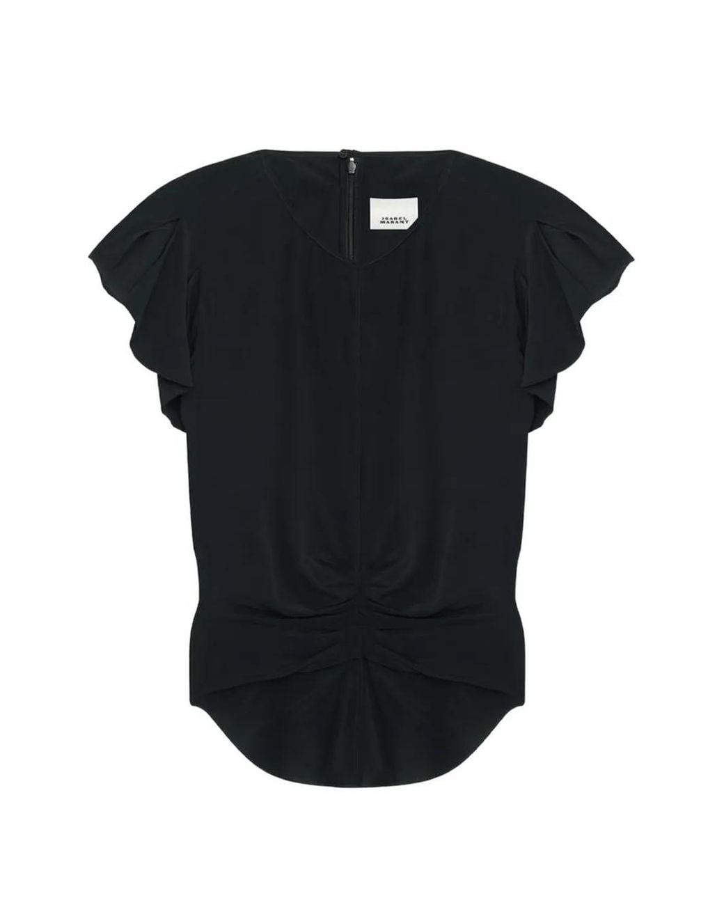 Isabel Marant Black Tullya Top