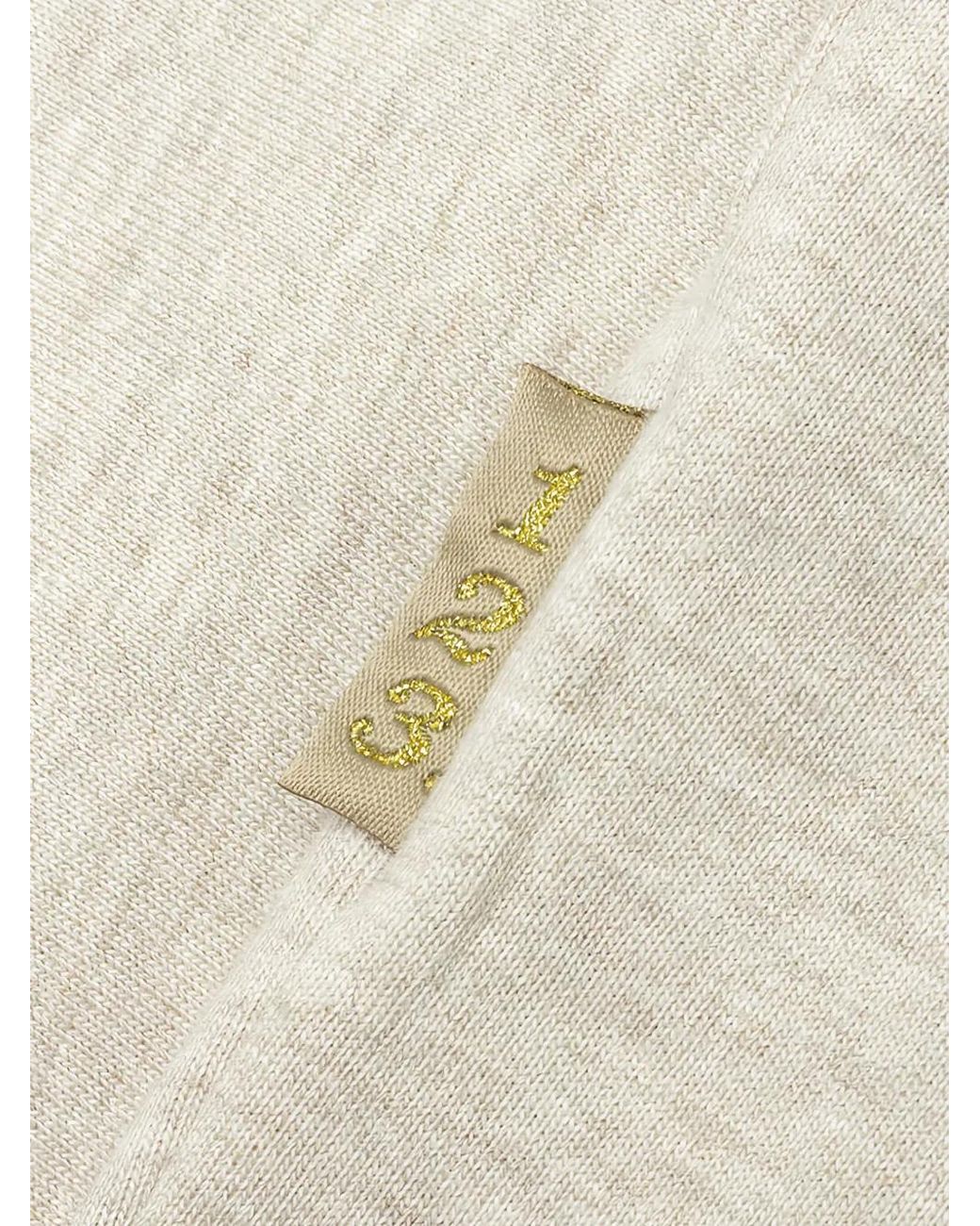 Advisory Board Crystals White Logo-Patch Trousers for men