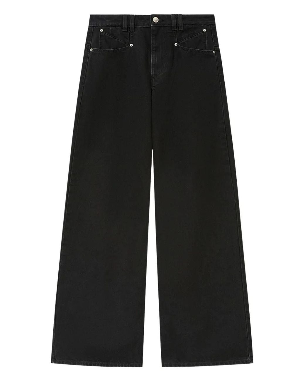 Isabel Marant Black Lemony Pocket Jeans